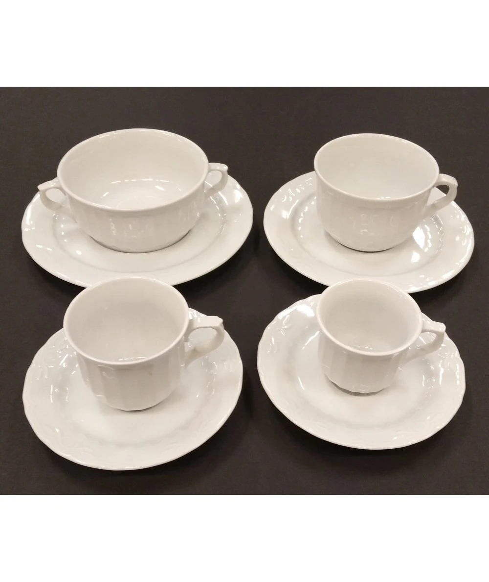 TAZA CAFÉ CON PLATO SEVILLA BLANCO SANTA CLARA 78027 2 TAZA CAFÉ CON PLATO SEVILLA BLANCO SANTA CLARA 78027 - Imagen 2