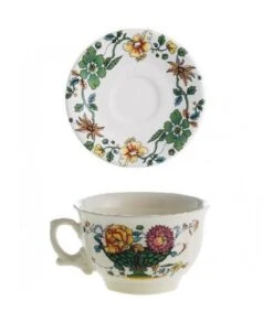 TAZA DE DESAYUNO CON PLATO BELLAVISTA LA CARTUJA DE SEVILLA