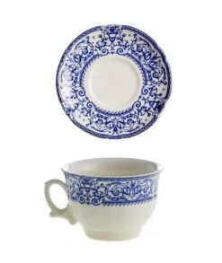 TAZA DE TÉ CON PLATO 150 ANIVERSARIO LA CARTUJA DE SEVILLA