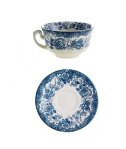 TAZA DE TÉ CON PLATO CEILÁN LA CARTUJA DE SEVILLA