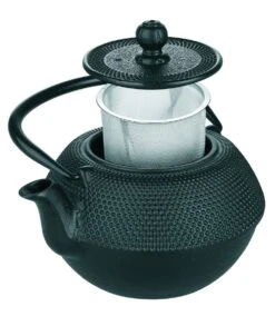 TETERA HIERRO FUNDIDO NEGRA 0,30 LITROS IBILI 620003 -Bazar Casa Sole tetera hierro fundido negra 030 litros ibili 620003 2