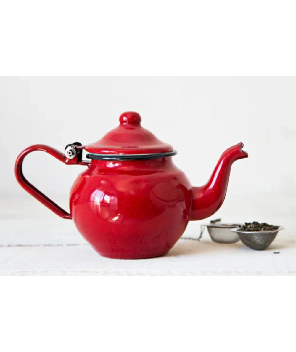 TETERA ROJA 0,45 LITROS IBILI 910350 1 TETERA ROJA 0,45 LITROS IBILI 910350