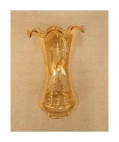 TULIPA CRISTAL BACARRITA ÁMBAR 1.1686 -Bazar Casa Sole tulipa cristal bacarrita ambar 11686 3