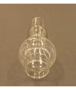 TULIPA CRISTAL QUINQUE TRANS. BOCA 70MM ALTURA 280MM -Bazar Casa Sole tulipa cristal quinque trans boca 70mm altura 280mm 2