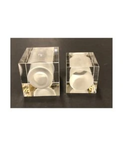 TULIPA DE CRISTAL CUADRADA 6X4,8CM G9 556/80 -Bazar Casa Sole tulipa de cristal cuadrada 6x48cm g9 55680 4