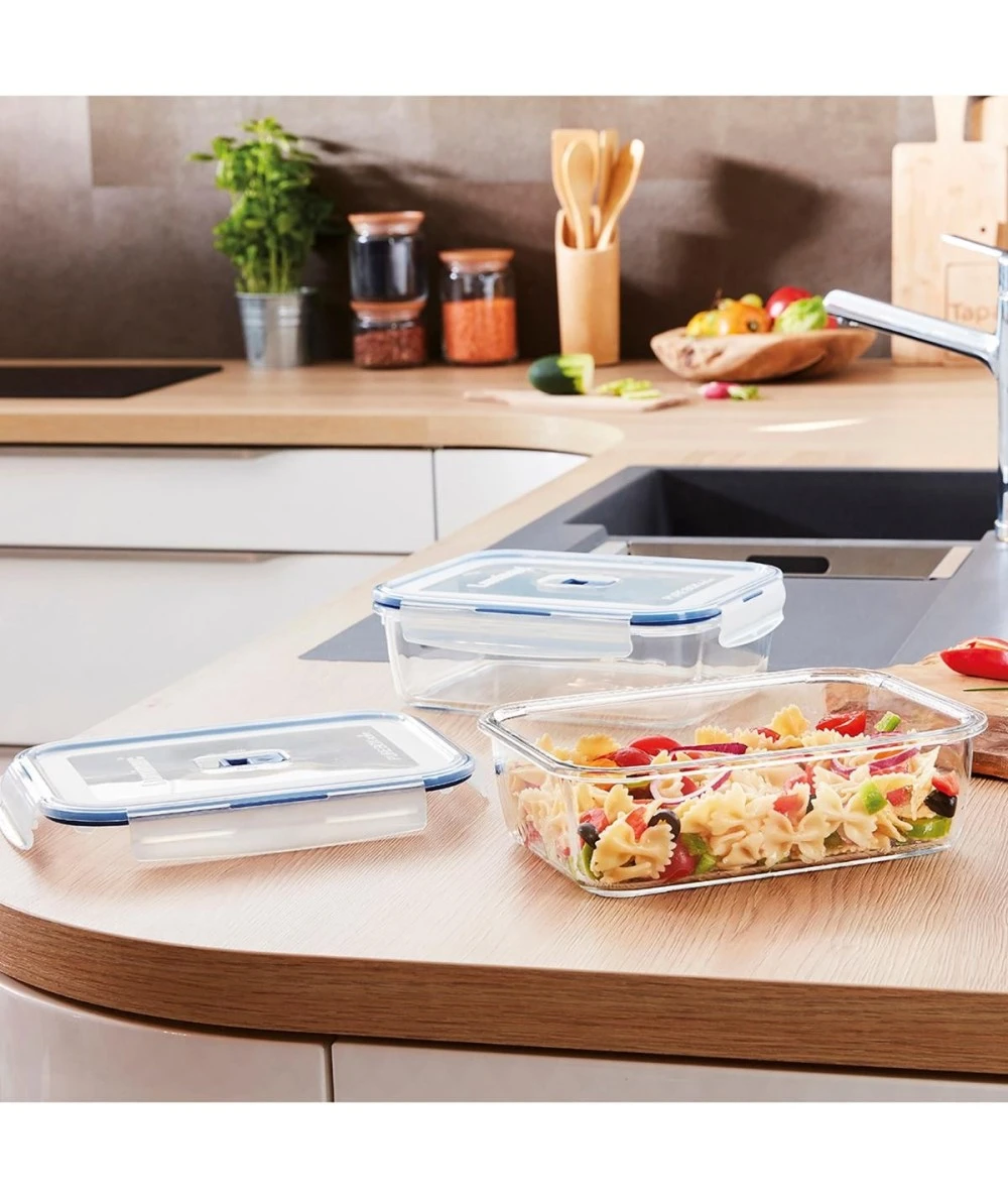 TUPPER LUMINARC PURE BOX RECTANGULAR 19x13CM 122CL 2 TUPPER LUMINARC PURE BOX RECTANGULAR 19x13CM 122CL - Imagen 2