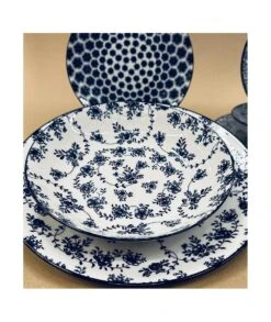 VAJILLA 12 PIEZAS ARMONIA AZUL IBILI 691700 -Bazar Casa Sole vajilla 12 piezas armonia azul ibili 691700 3