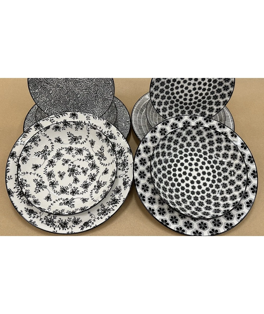 VAJILLA 12 PIEZAS ARMONIA NEGRA IBILI 691701 2 VAJILLA 12 PIEZAS ARMONIA NEGRA IBILI 691701 - Imagen 2