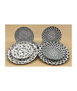 VAJILLA 12 PIEZAS ARMONIA NEGRA IBILI 691701 9 VAJILLA 12 PIEZAS ARMONIA NEGRA IBILI 691701 -Bazar Casa Sole vajilla 12 piezas armonia negra ibili 691701 4