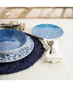 VAJILLA 18 PIEZAS BIDASOA AQUILEA AZUL 6 VAJILLA 18 PIEZAS BIDASOA AQUILEA AZUL -Bazar Casa Sole vajilla 18 piezas bidasoa aquilea azul 2