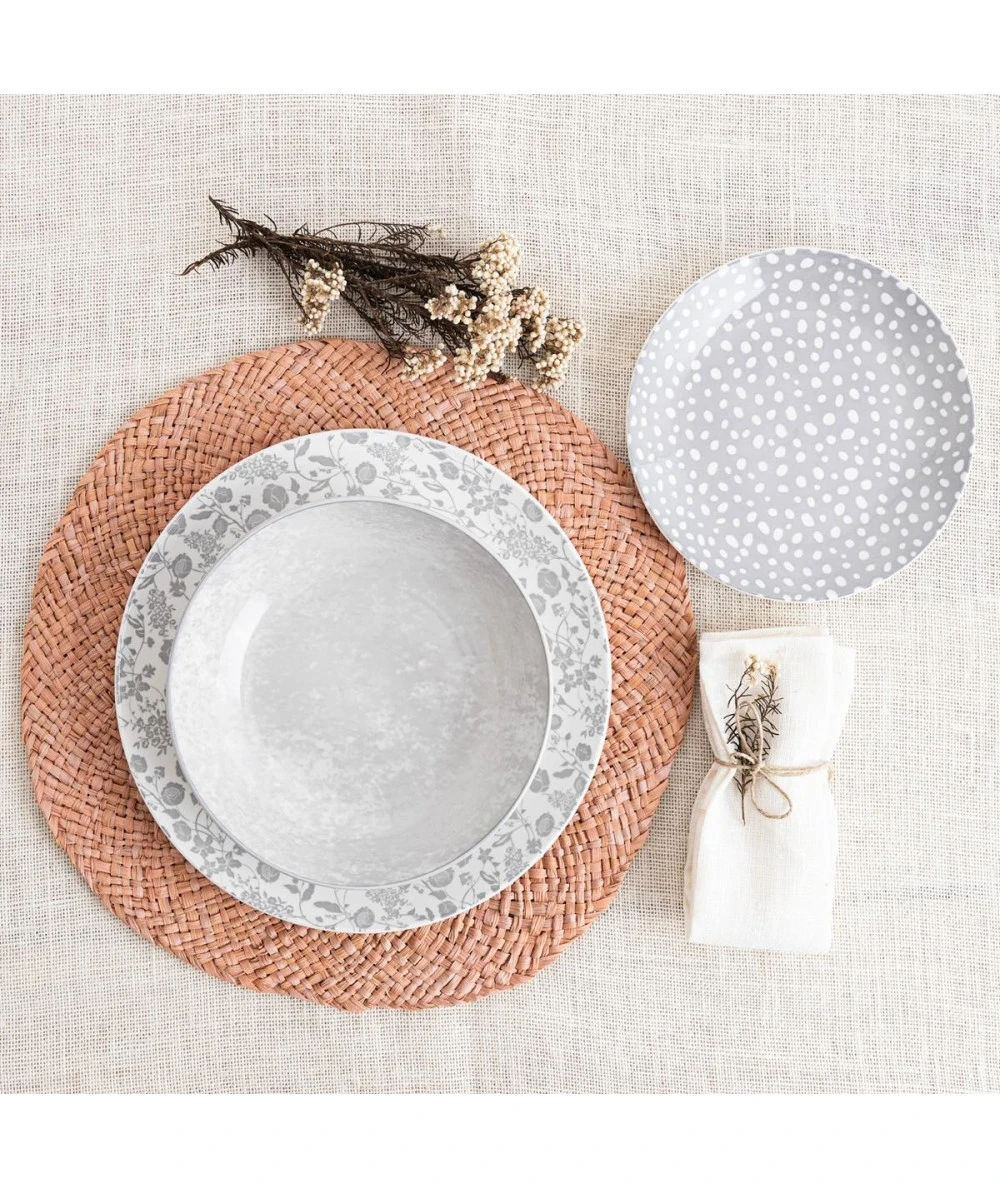 VAJILLA 18 PIEZAS BIDASOA AQUILEA GRIS 2 VAJILLA 18 PIEZAS BIDASOA AQUILEA GRIS - Imagen 2