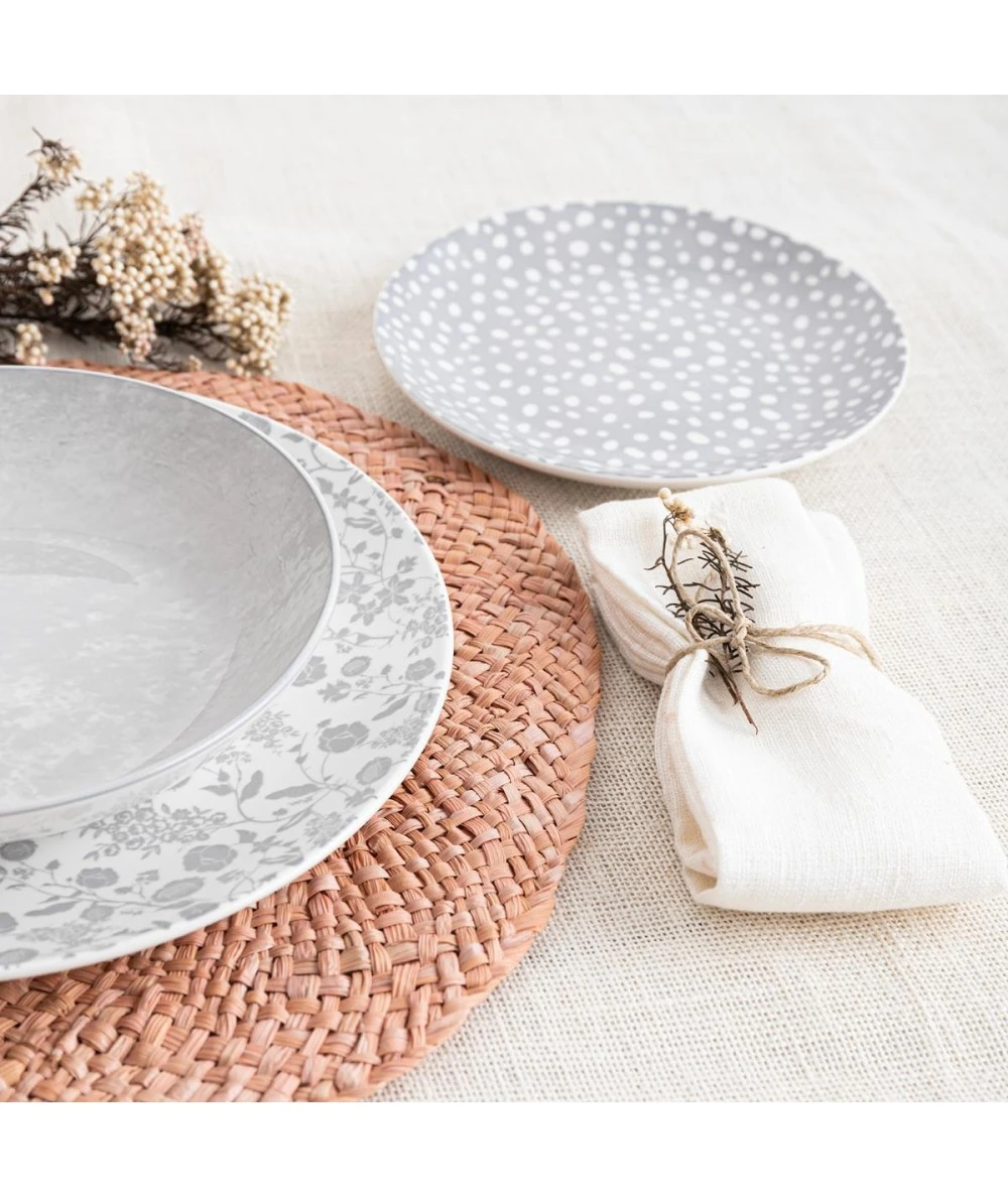 VAJILLA 18 PIEZAS BIDASOA AQUILEA GRIS 3 VAJILLA 18 PIEZAS BIDASOA AQUILEA GRIS - Imagen 3