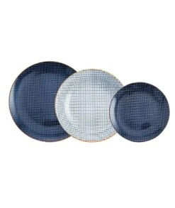 VAJILLA 18 PIEZAS BIDASOA BLUE MOON -Bazar Casa Sole vajilla 18 piezas bidasoa blue moon 3