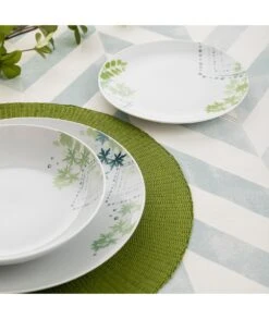 VAJILLA 18 PIEZAS BIDASOA BOTANIC