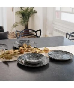 VAJILLA 18 PIEZAS CHURCHIL DAISY HAZE UK -Bazar Casa Sole vajilla 18 piezas churchil daisy haze uk 2