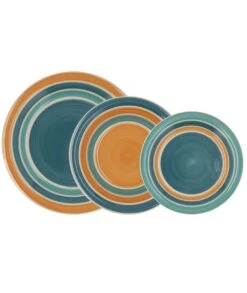 VAJILLA 18 PIEZAS GRES AIRE AZUL QUID 7 VAJILLA 18 PIEZAS GRES AIRE AZUL QUID -Bazar Casa Sole vajilla 18 piezas gres aire azul quid 3