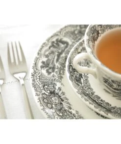 VAJILLA 20 PIEZAS NEGRO VISTAS LA CARTUJA DE SEVILLA -Bazar Casa Sole vajilla 20 piezas negro vistas la cartuja de sevilla 3