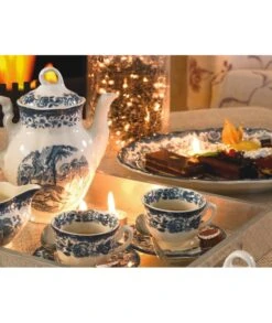 VAJILLA 27 PIEZAS CEILÁN LA CARTUJA DE SEVILLA -Bazar Casa Sole vajilla 27 piezas ceilan la cartuja de sevilla 6