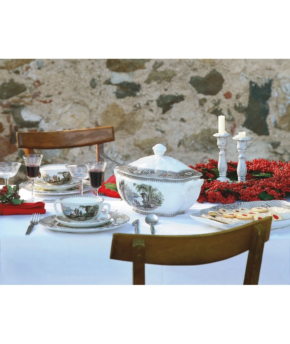 VAJILLA 42 PIEZAS IMPERIO ATENEA LA CARTUJA DE SEVILLA 2 VAJILLA 42 PIEZAS IMPERIO ATENEA LA CARTUJA DE SEVILLA - Imagen 2