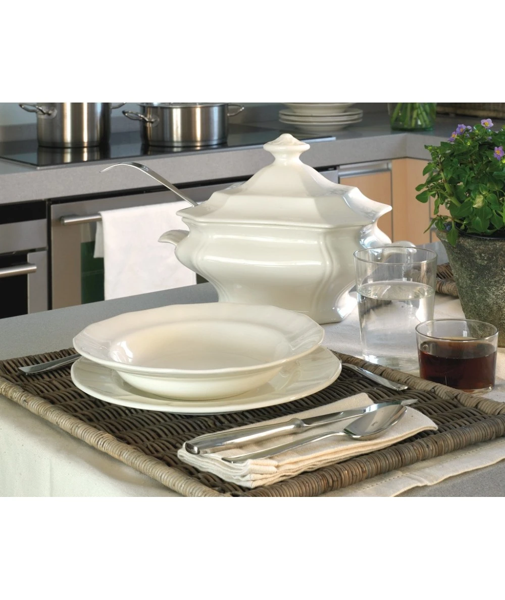 VAJILLA 56 PIEZAS OCHAVADA BLANCA LA CARTUJA DE SEVILLA 2 VAJILLA 56 PIEZAS OCHAVADA BLANCA LA CARTUJA DE SEVILLA - Imagen 2