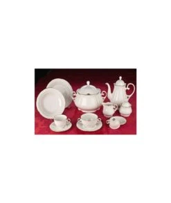 VAJILLA 57 PIEZAS CAPRICHO ORO SANTA CLARA 5 VAJILLA 57 PIEZAS CAPRICHO ORO SANTA CLARA -Bazar Casa Sole vajilla 57 piezas capricho oro santa clara 2