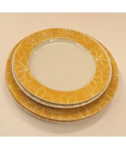 VAJILLA 57 PIEZAS MIÑOR NOA AMARILLO SANTA CLARA -Bazar Casa Sole vajilla 57 piezas minor noa amarillo santa clara 2