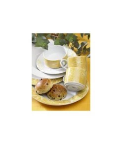 VAJILLA 57 PIEZAS MIÑOR NOA AMARILLO SANTA CLARA