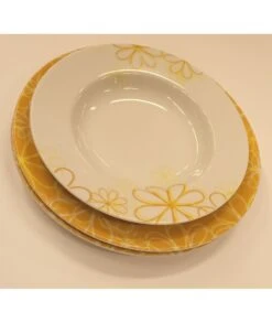 VAJILLA 57 PIEZAS MIÑOR NOA AMARILLO SANTA CLARA -Bazar Casa Sole vajilla 57 piezas minor noa amarillo santa clara 4