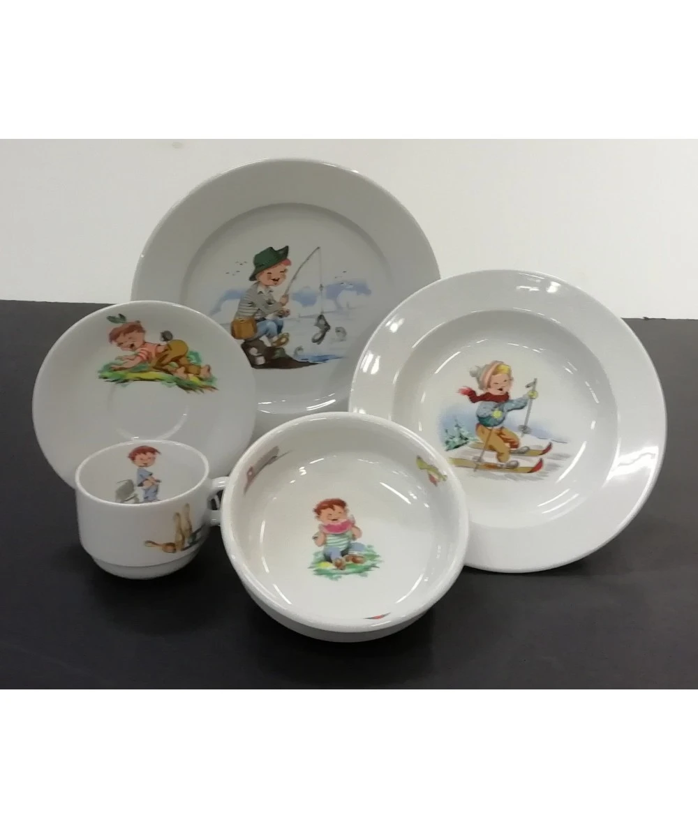 VAJILLA INFANTIL NIÑO 5 PIEZAS 12 VAJILLA INFANTIL NIÑO 5 PIEZAS - Imagen 12