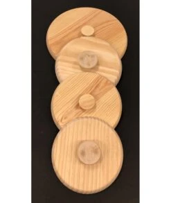 VIRADEIRA 23CM MADERA DE PINO GALLEGO